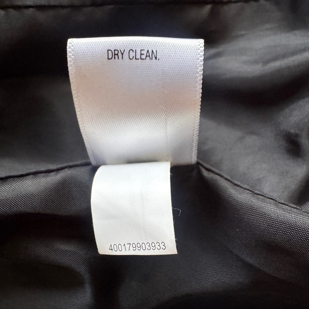 Apt. 9 Size 0 Black Fitted Lined Torie Blazer One Button Slit Back Professional - Picture 6 of 8